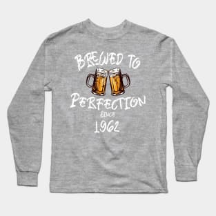 Brewed to Perfection, Personalized Birth Year T-shirt, Birthday Custom Shirt, Birthday Gift, Tee Long Sleeve T-Shirt